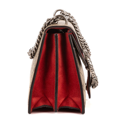 Gucci Dionysus Beige Red Supreme Canvas