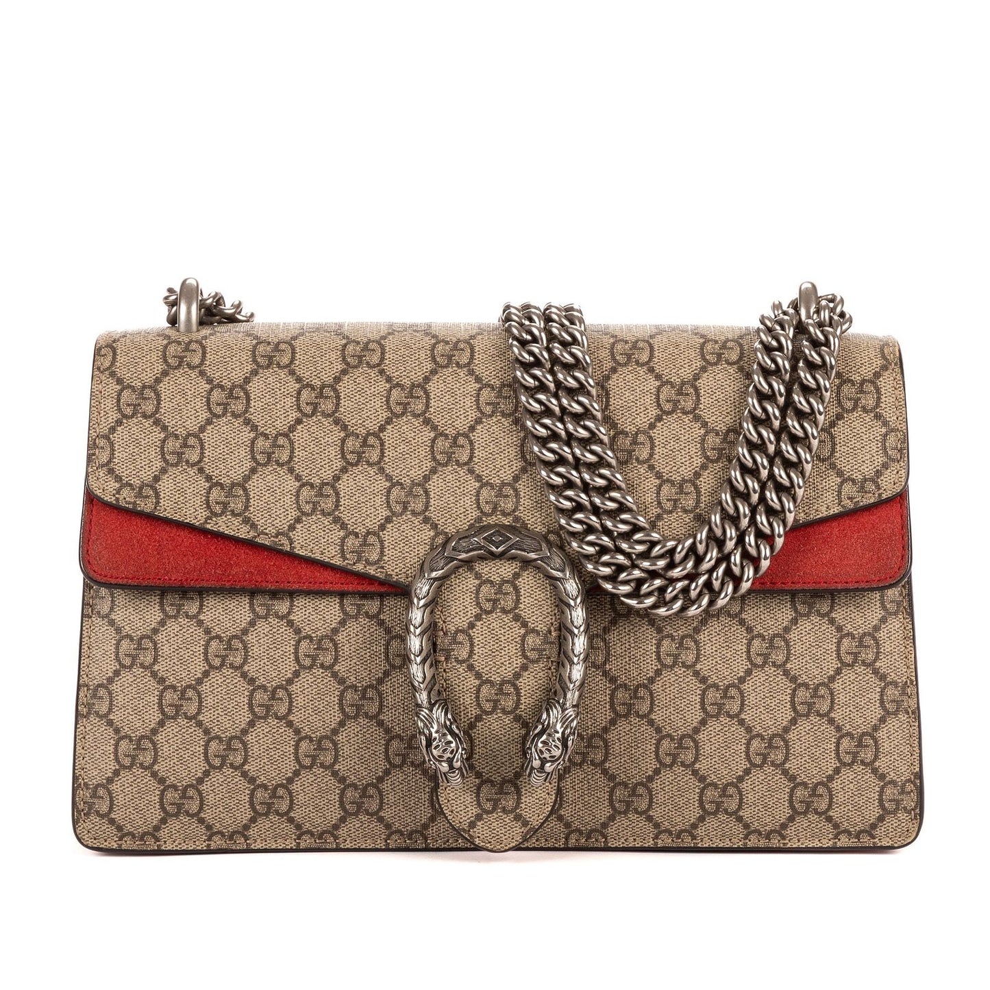 Gucci Dionysus Beige Red Supreme Canvas