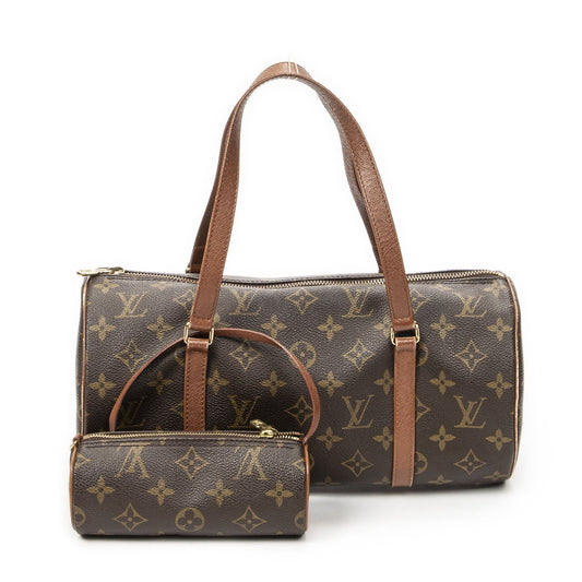 Louis Vuitton Papillon Brown Monogram Canvas Handbag