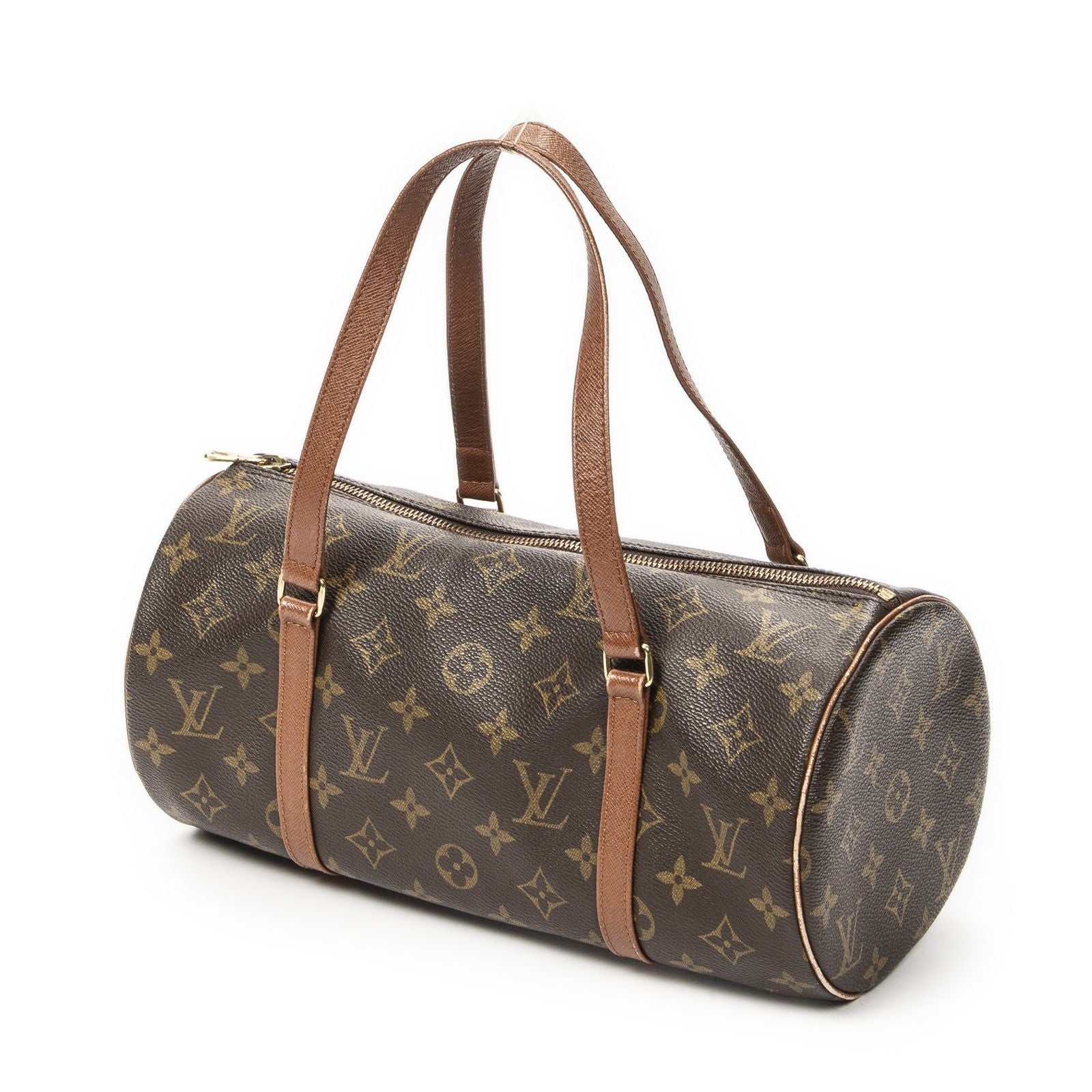Louis Vuitton Papillon Brown Monogram Canvas Handbag