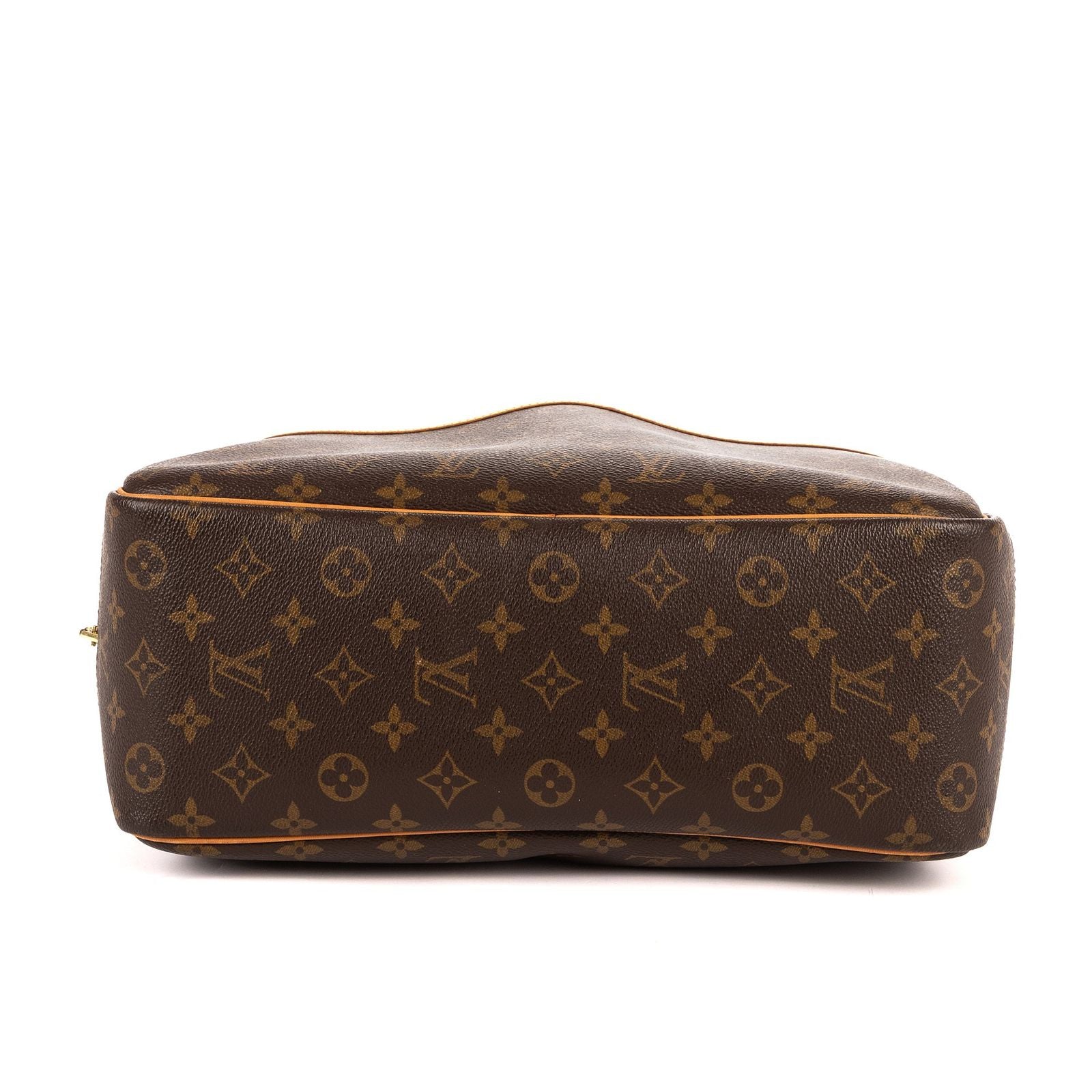 Louis Vuitton Deauville Brown Monogram Canvas Handbag
