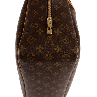 Louis Vuitton Deauville Brown Monogram Canvas Handbag