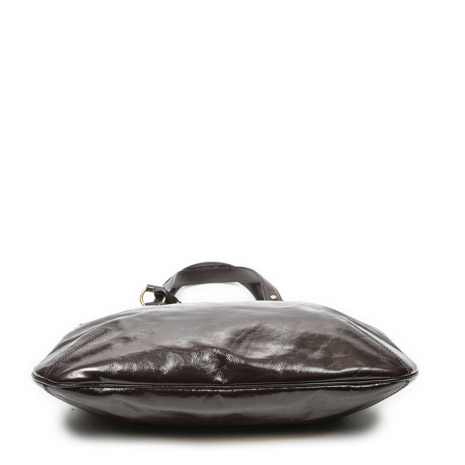 Saint Laurent Yves Metropolis Tribute Tote Toba Gandypatent Leather