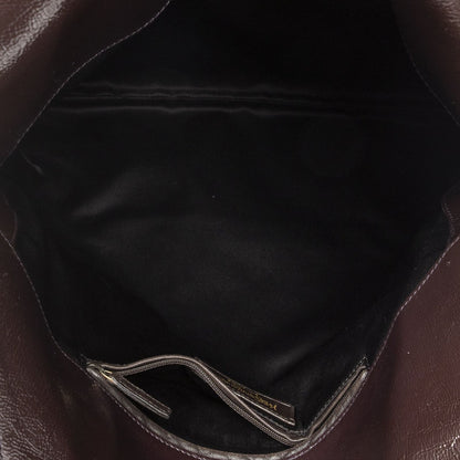 Saint Laurent Yves Metropolis Tribute Tote Toba Gandypatent Leather