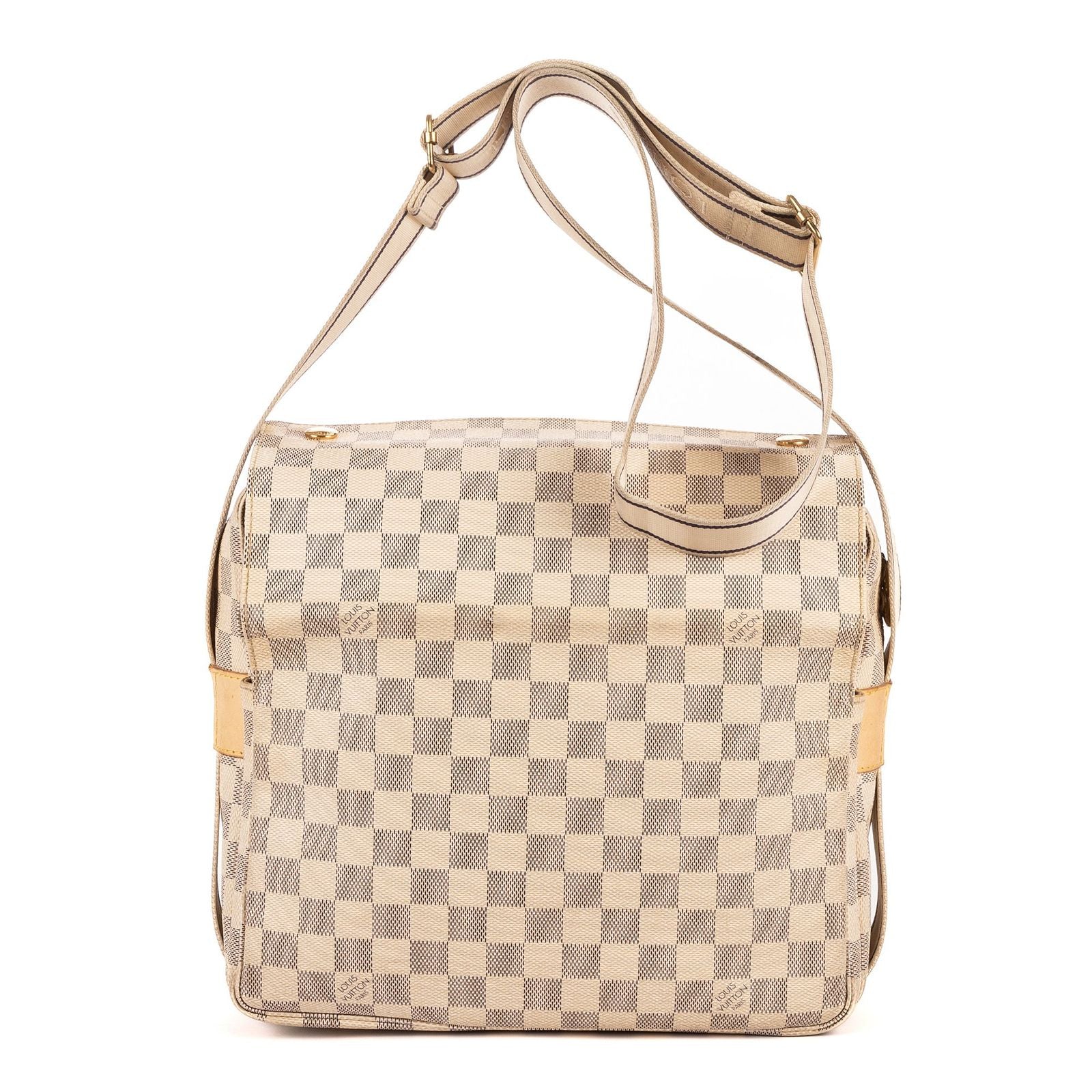 Louis Vuitton Naviglio White Damier Azur