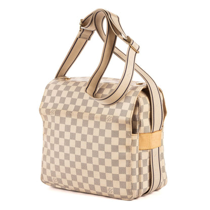 Louis Vuitton Naviglio White Damier Azur