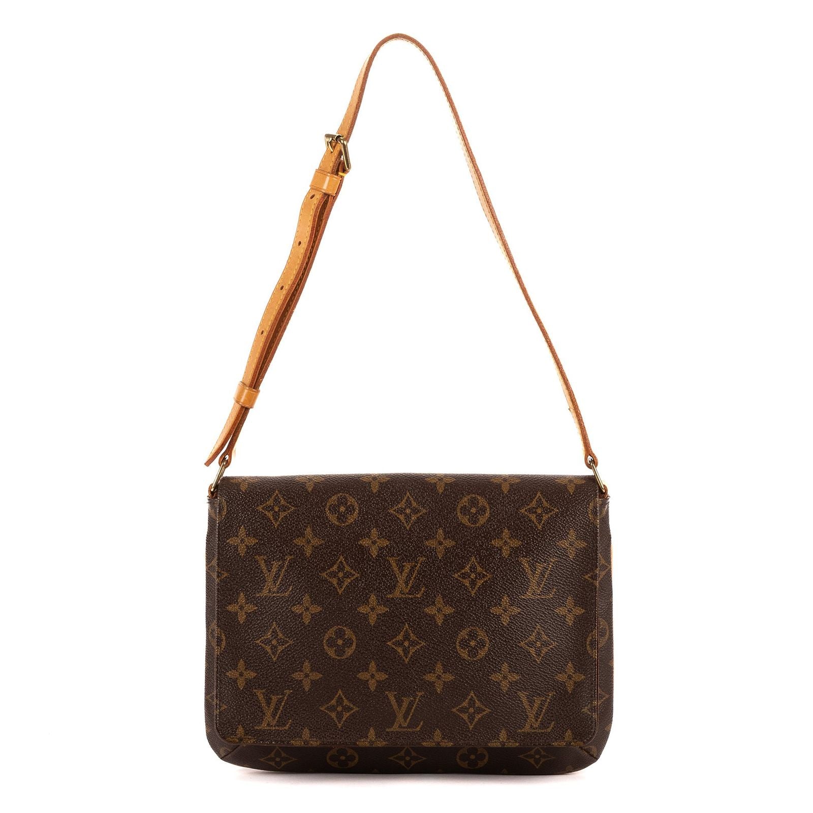 Louis Vuitton Musette Tango Brown Monogram Canvas