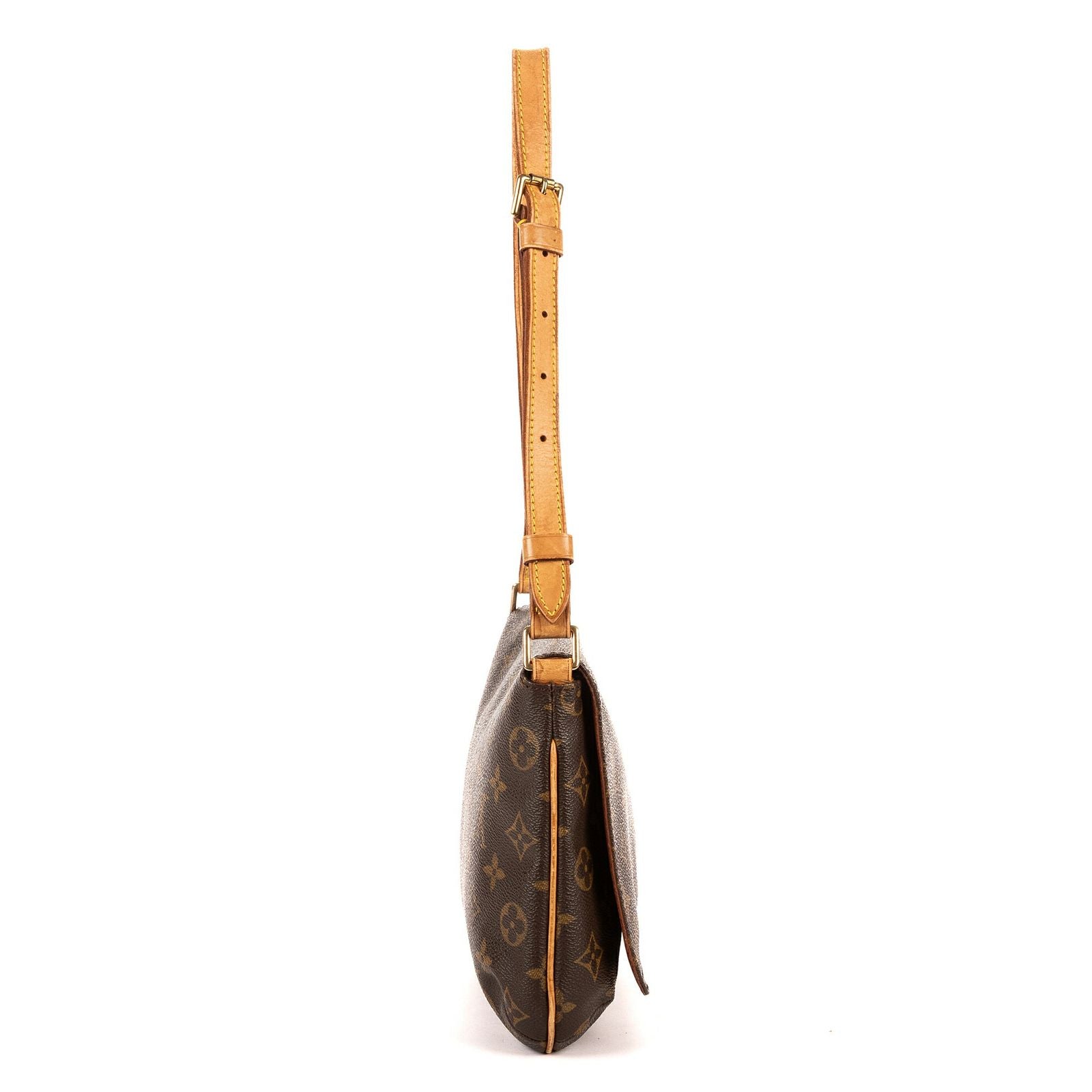 Louis Vuitton Musette Tango Brown Monogram Canvas