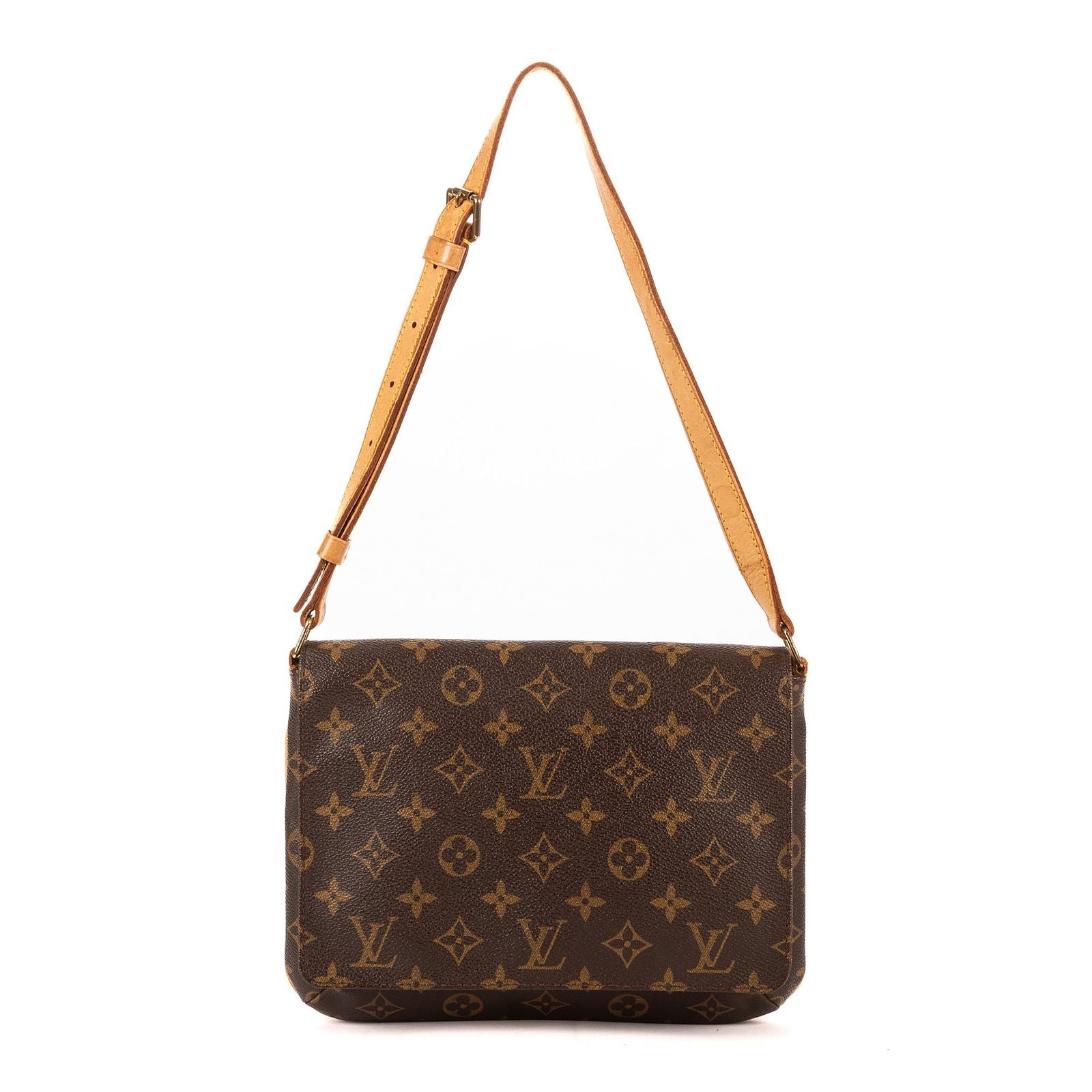 Louis Vuitton Musette Tango Brown Monogram Canvas