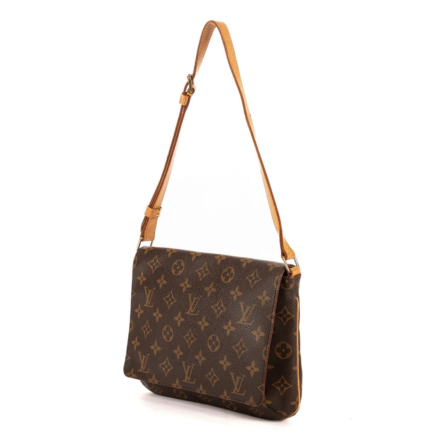 Louis Vuitton Musette Tango Brown Monogram Canvas