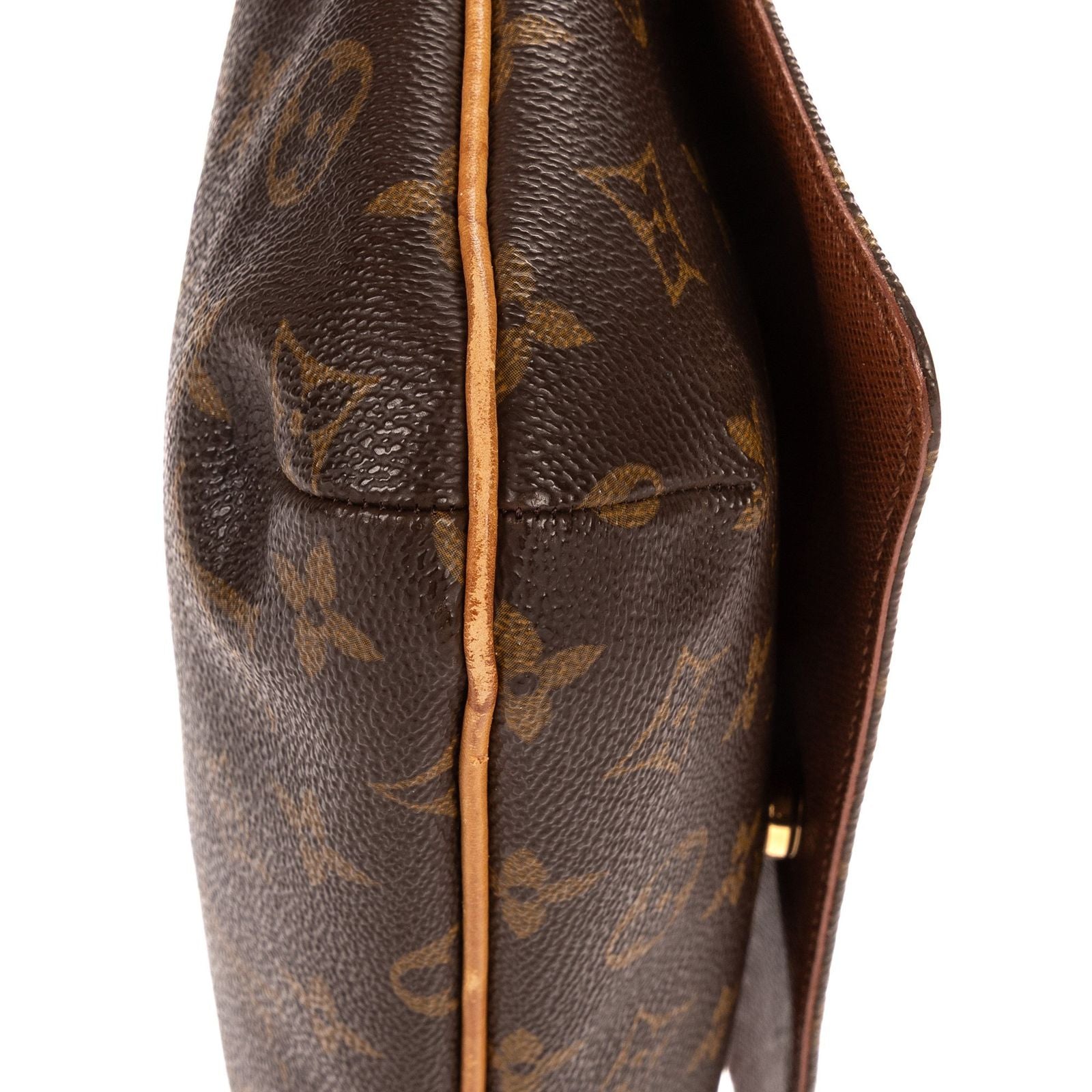 Louis Vuitton Musette Tango Brown Monogram Canvas