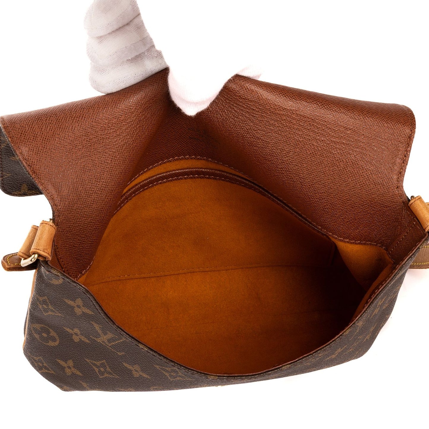 Louis Vuitton Musette Tango Brown Monogram Canvas