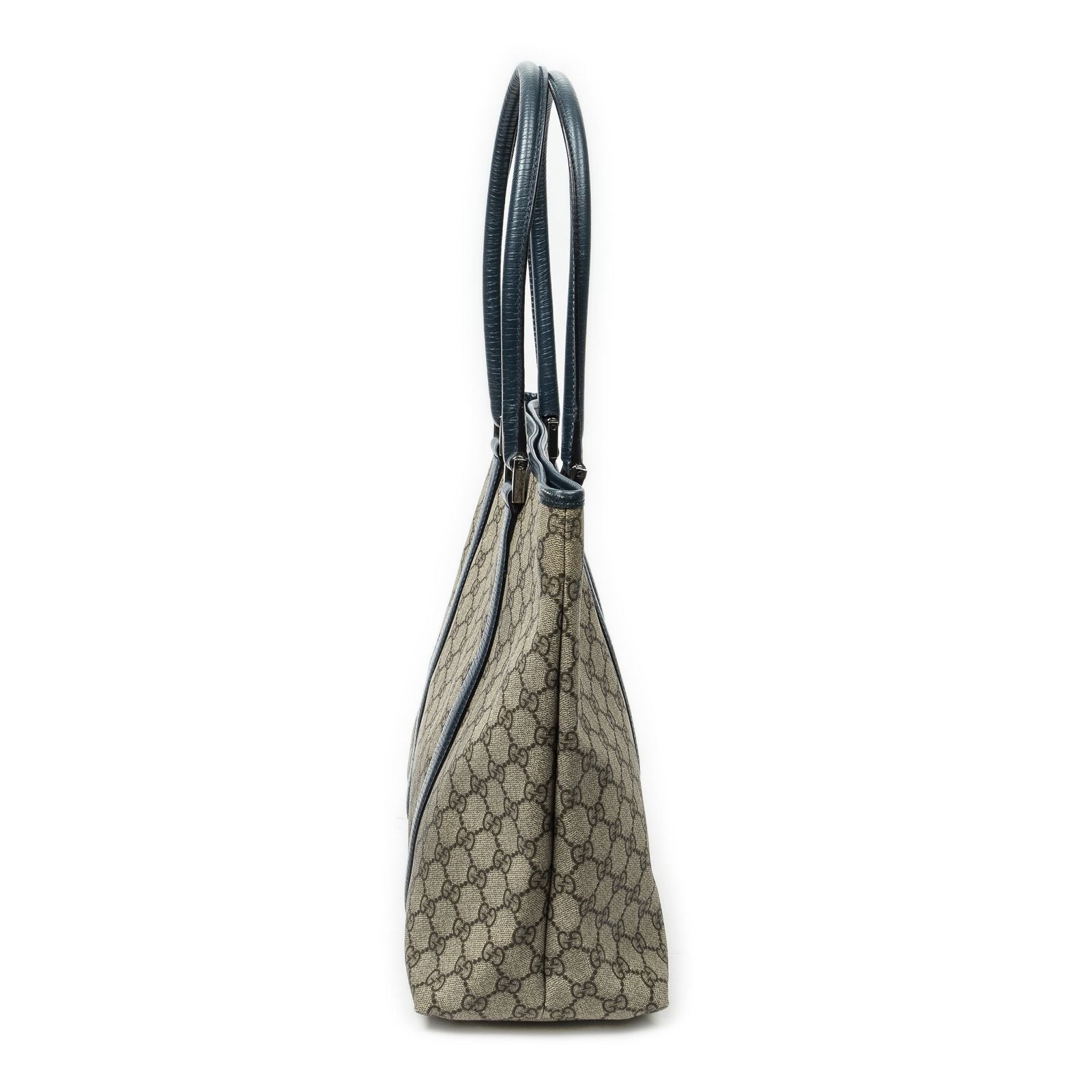 Gucci Radio Punto Dark Green Beige Supreme Canvas