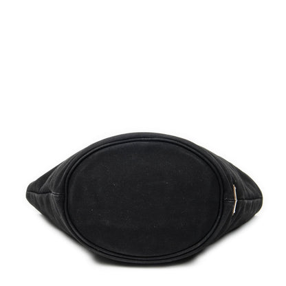 Prada GST Tote Black Canapa Canvas