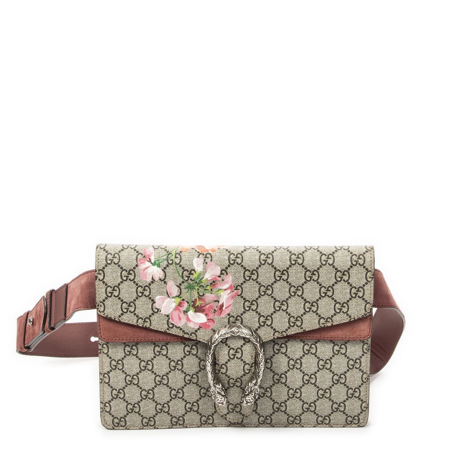 Gucci Dionysus Belt Bagbeige Pink Blue Muz Supreme Pvccanvas