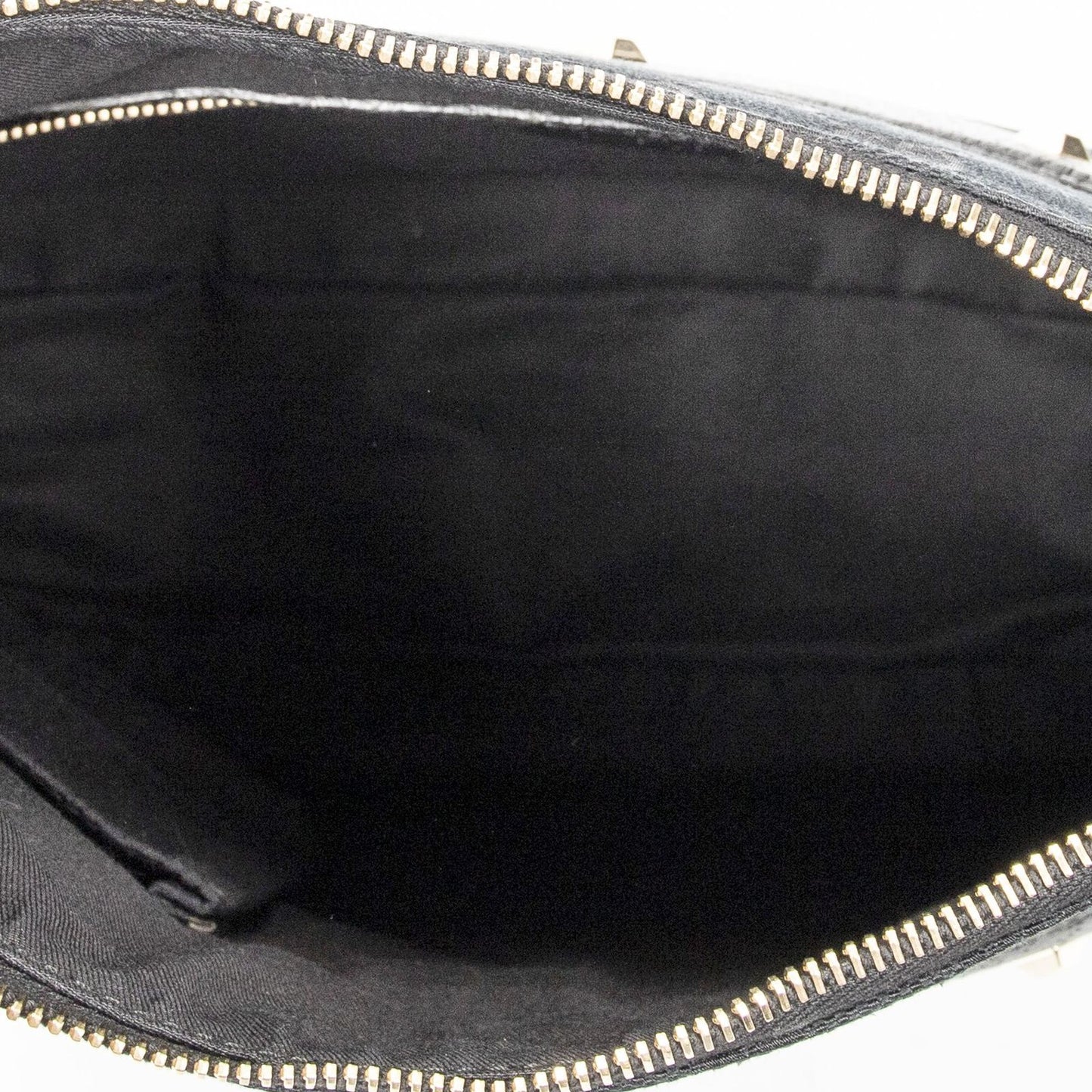 Gucci Bamboo Handbag Black GG Canvas