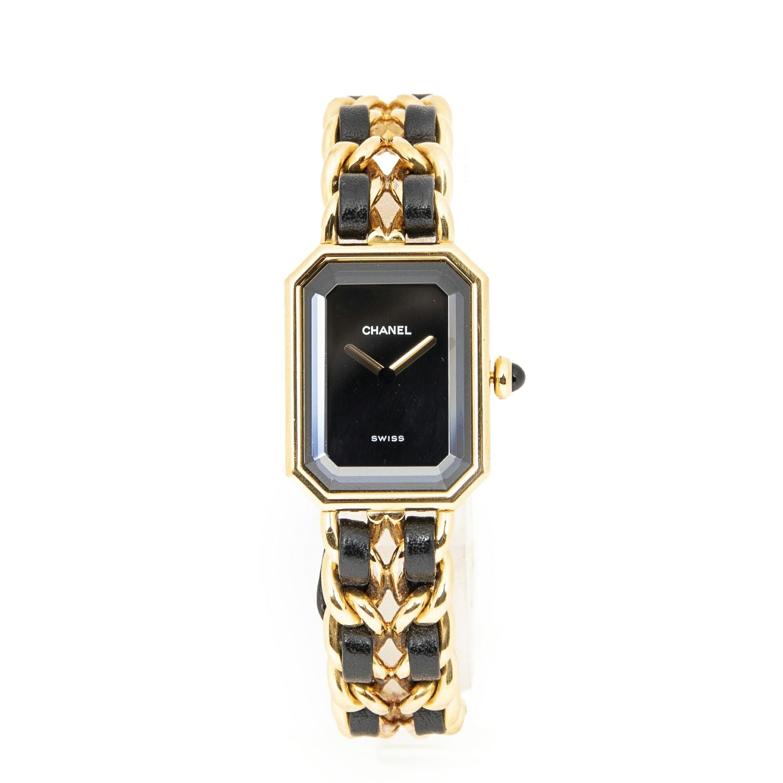 Chanel Premiere Black Gold Plated