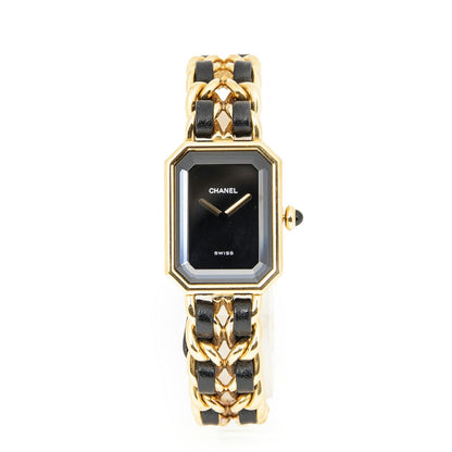 Chanel Premiere Black Gold Plated
