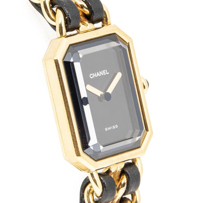Chanel Premiere Black Gold Plated