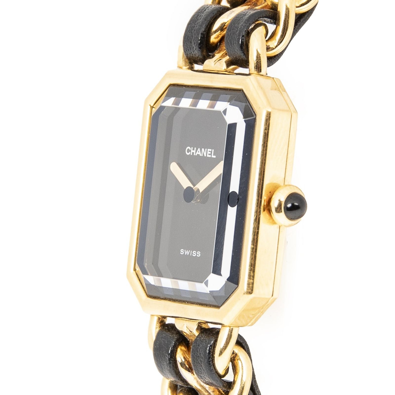 Chanel Premiere Black Gold Plated
