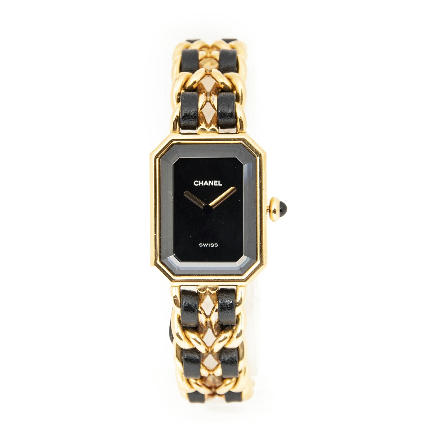 Chanel Premiere Black Gold Plated