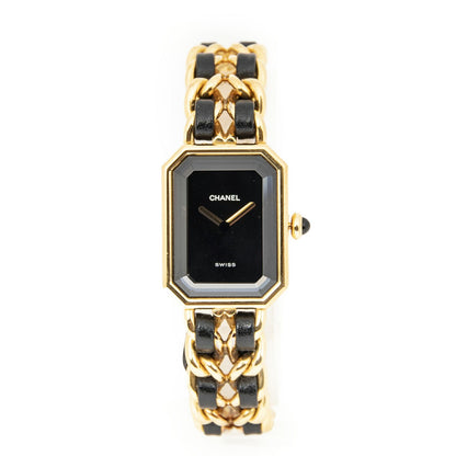 Chanel Premiere Black Gold Plated