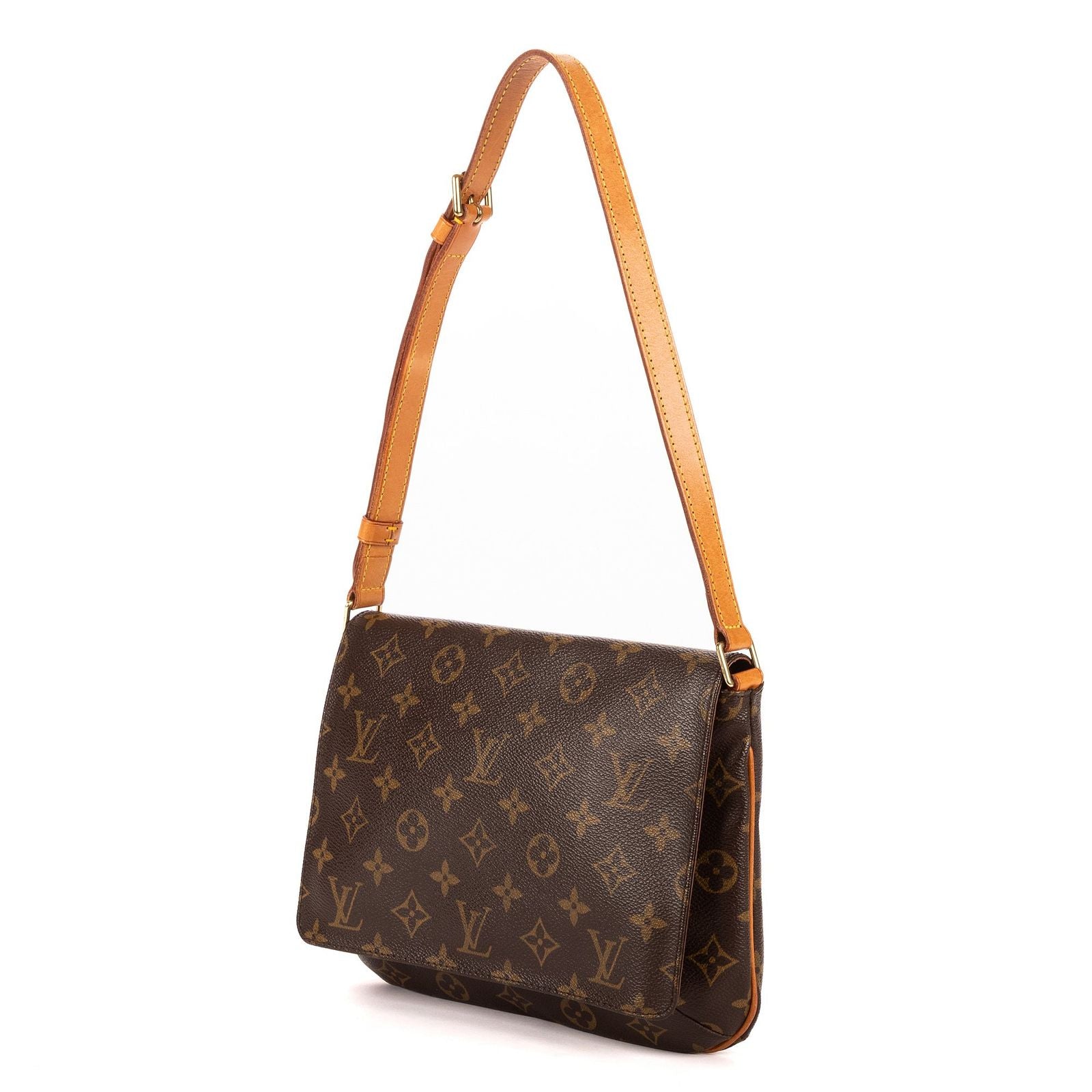 Louis Vuitton Musette Tango Brown Monogram Canvas