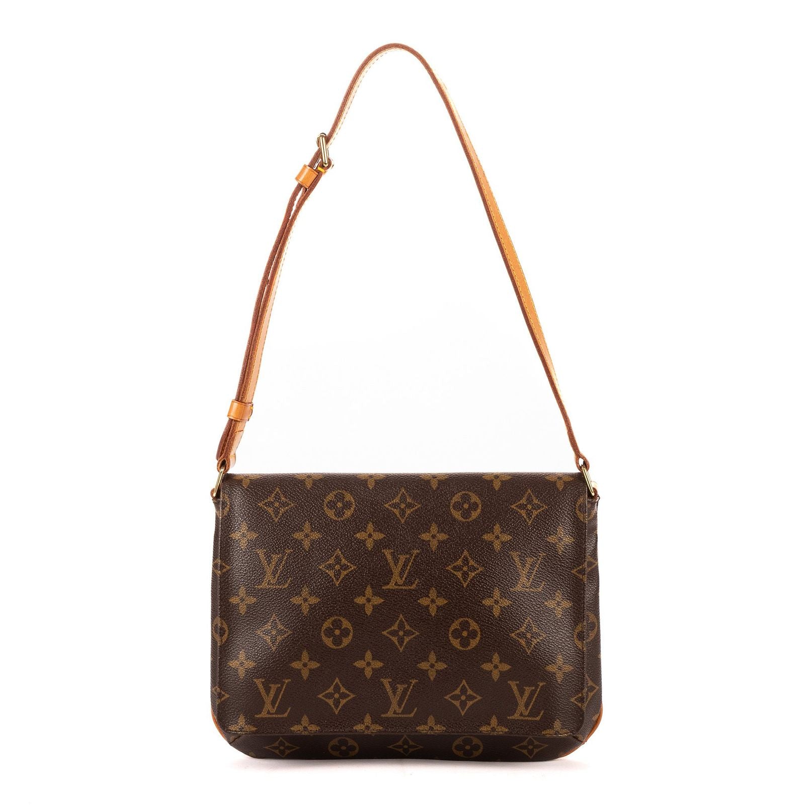 Louis Vuitton Musette Tango Brown Monogram Canvas