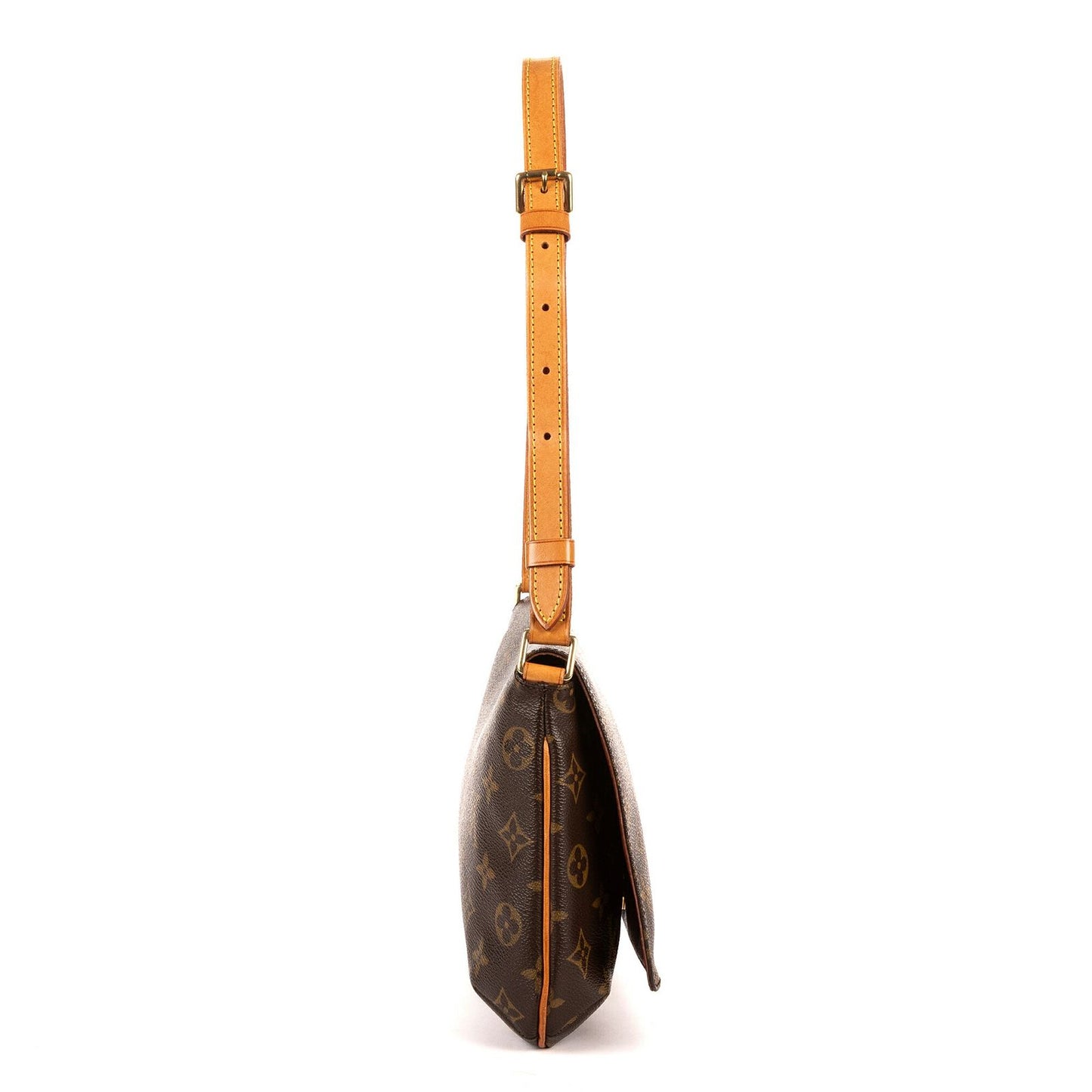 Louis Vuitton Musette Tango Brown Monogram Canvas