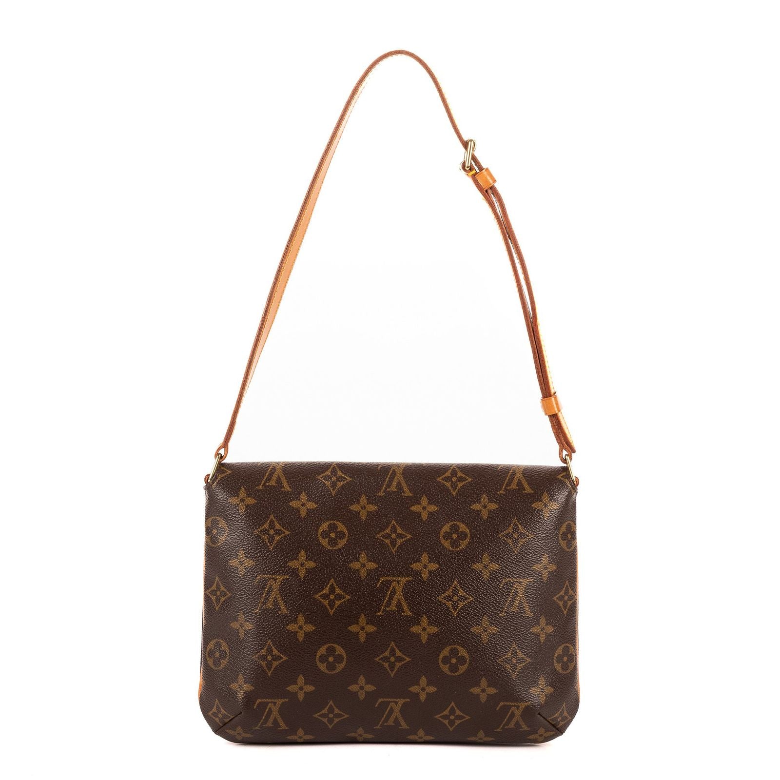Louis Vuitton Musette Tango Brown Monogram Canvas