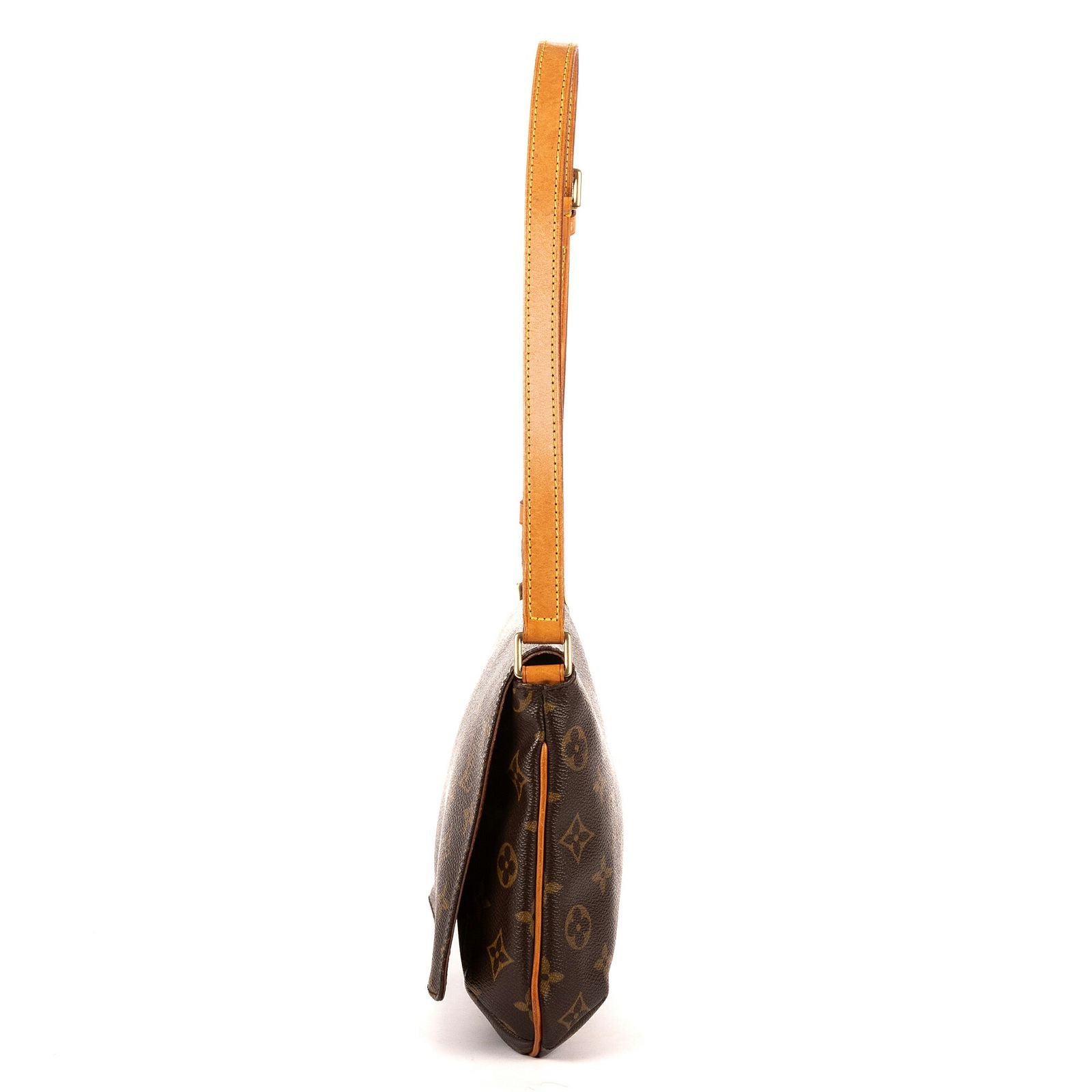 Louis Vuitton Musette Tango Brown Monogram Canvas