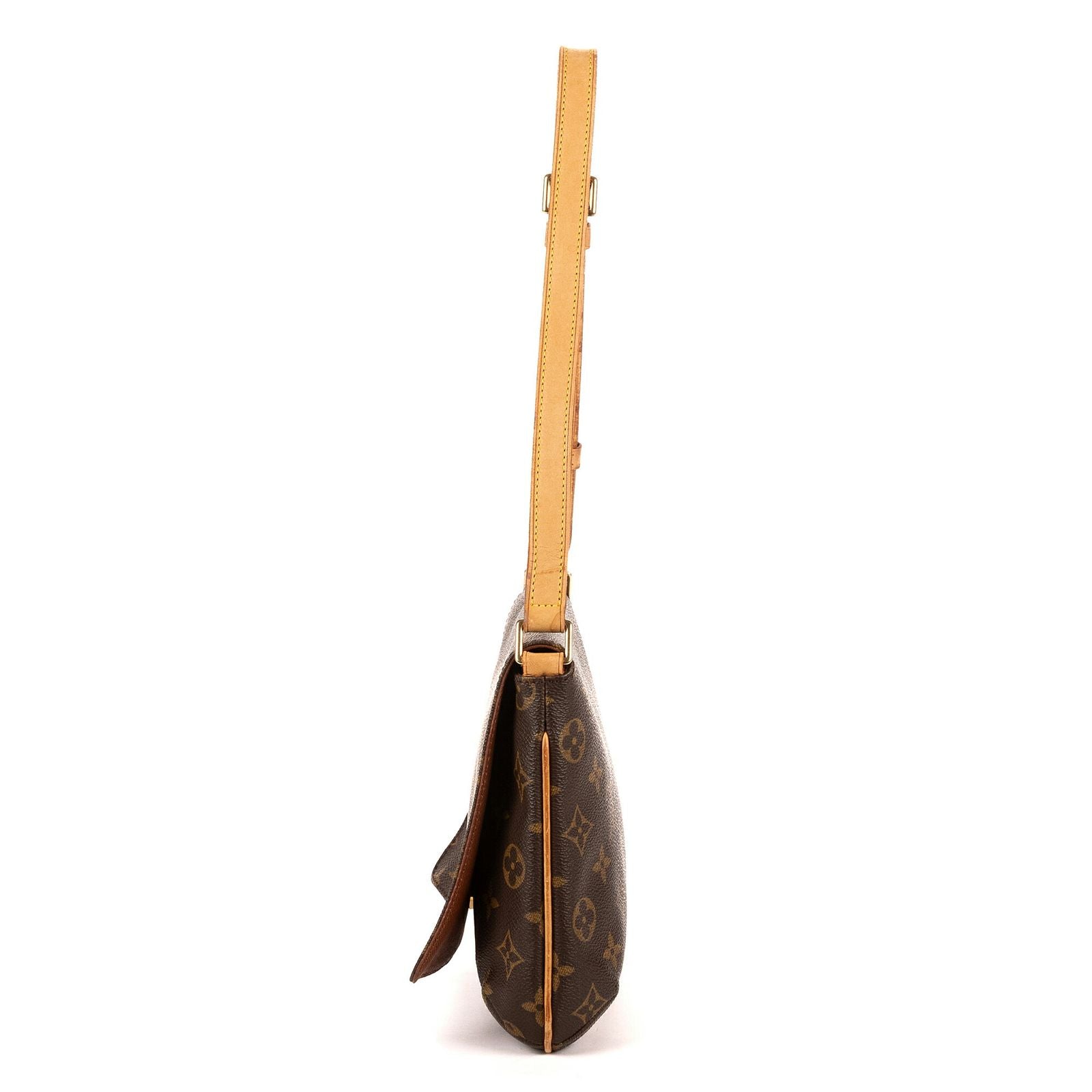 Louis Vuitton Musette Tango Brown Monogram Canvas