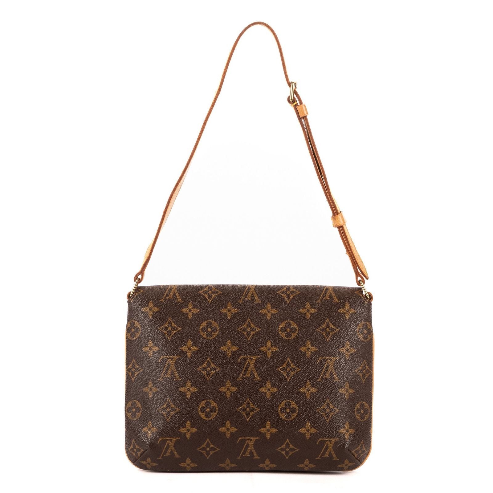 Louis Vuitton Musette Tango Brown Monogram Canvas