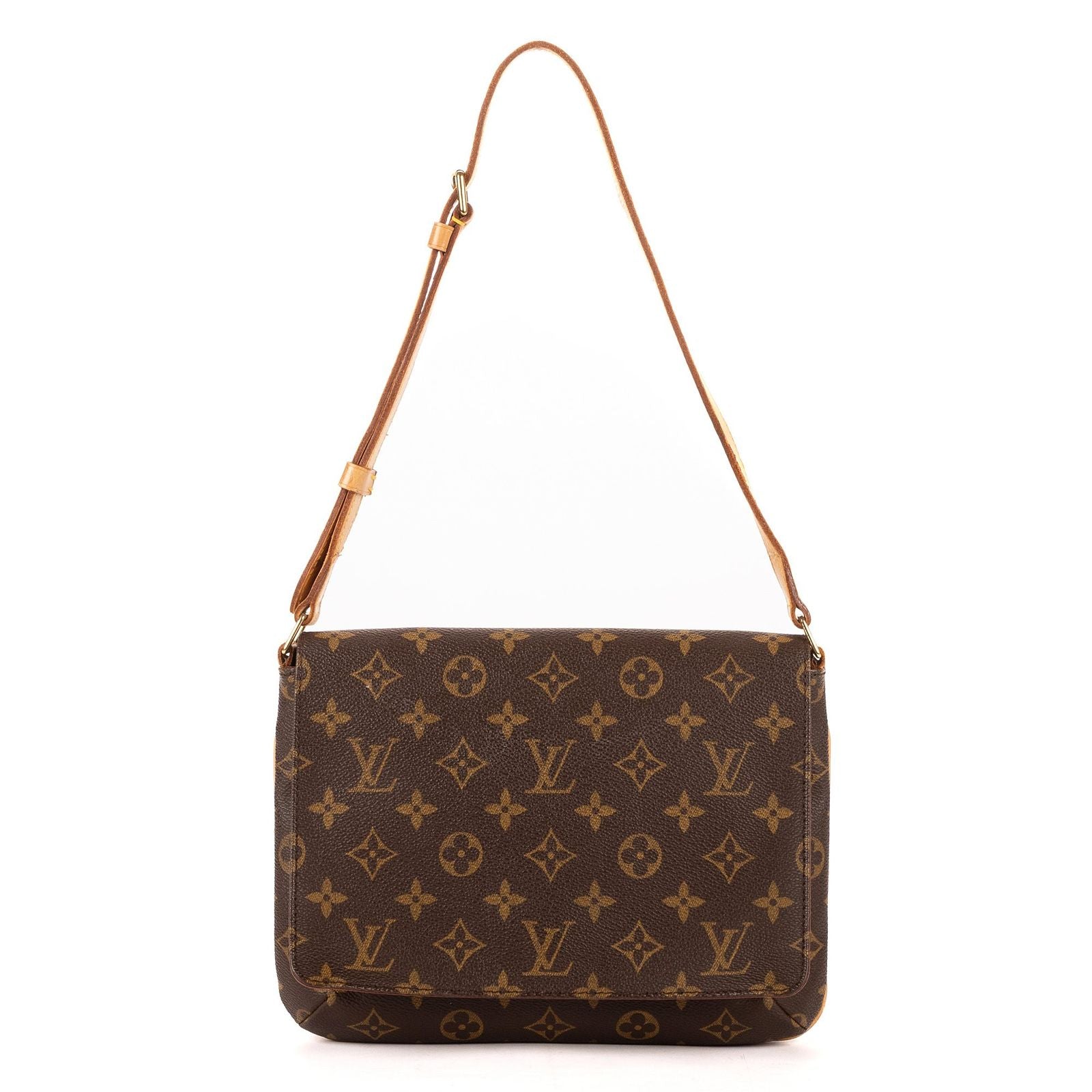 Louis Vuitton Musette Tango Brown Monogram Canvas