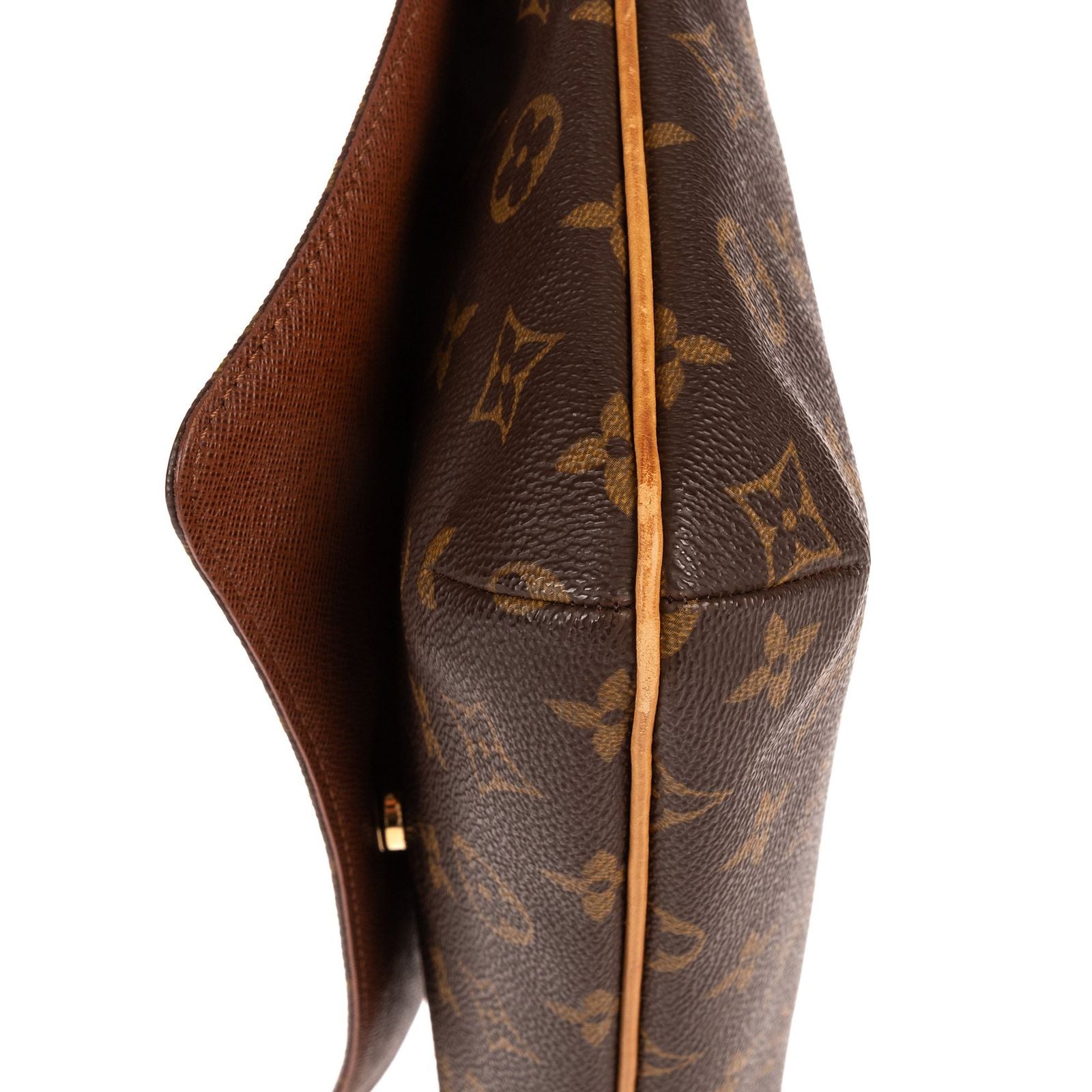 Louis Vuitton Musette Tango Brown Monogram Canvas
