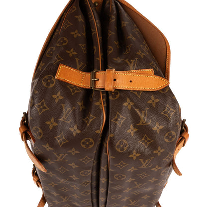 Louis Vuitton Saumur 43 Brown Monogram Canvas