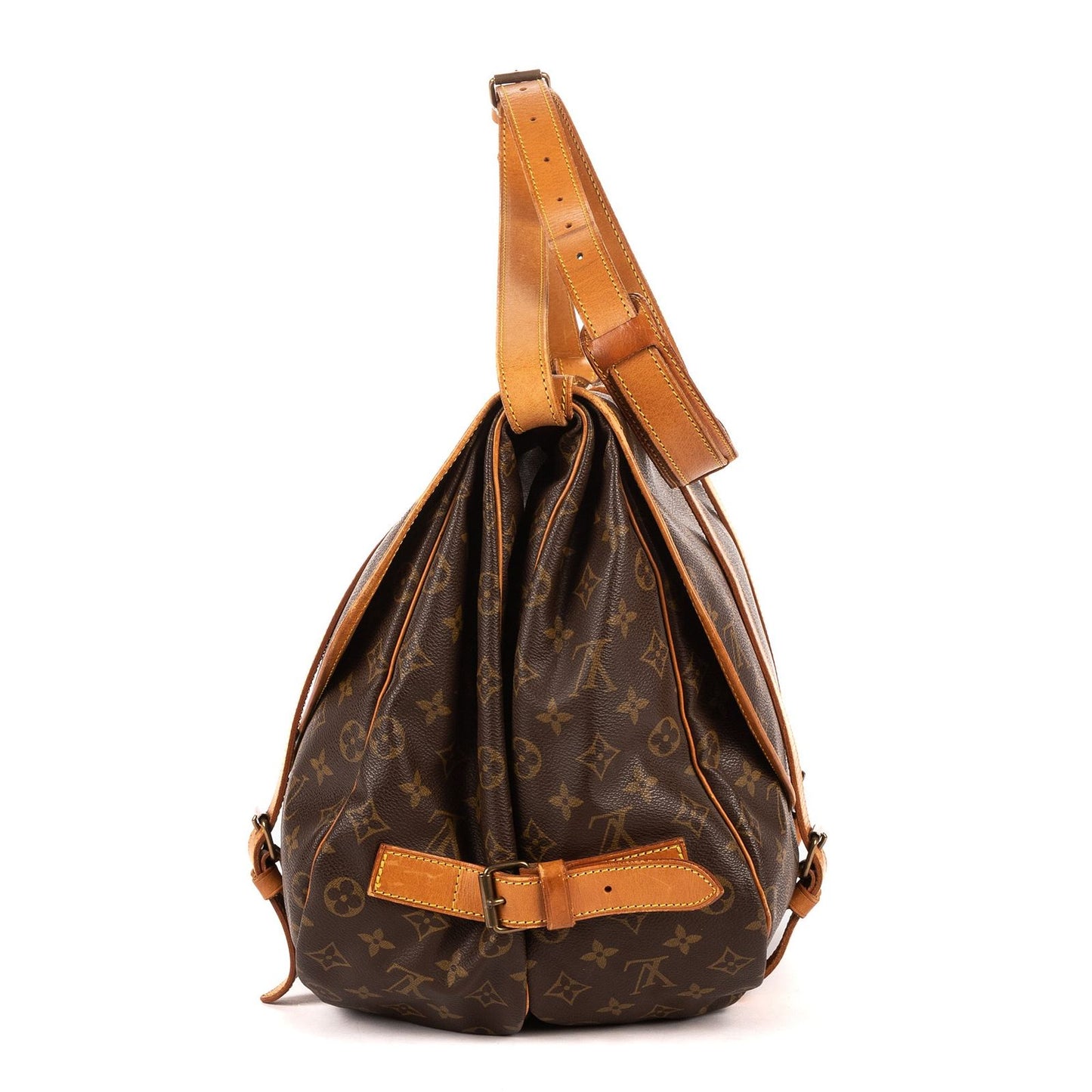 Louis Vuitton Saumur 43 Brown Monogram Canvas