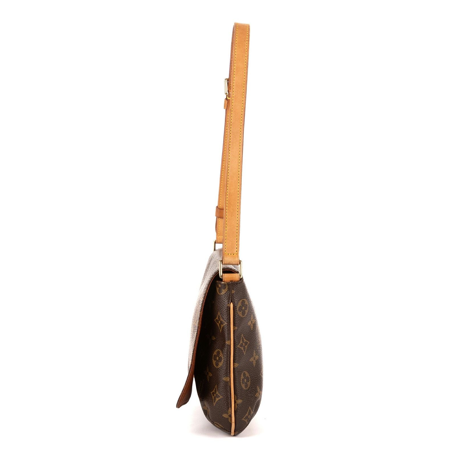 Louis Vuitton Musette Tango Brown Monogram Canvas