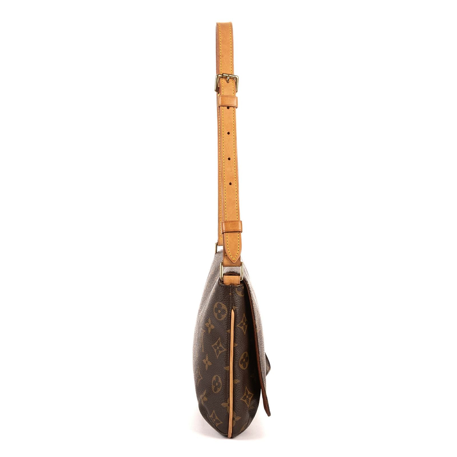 Louis Vuitton Musette Tango Brown Monogram Canvas