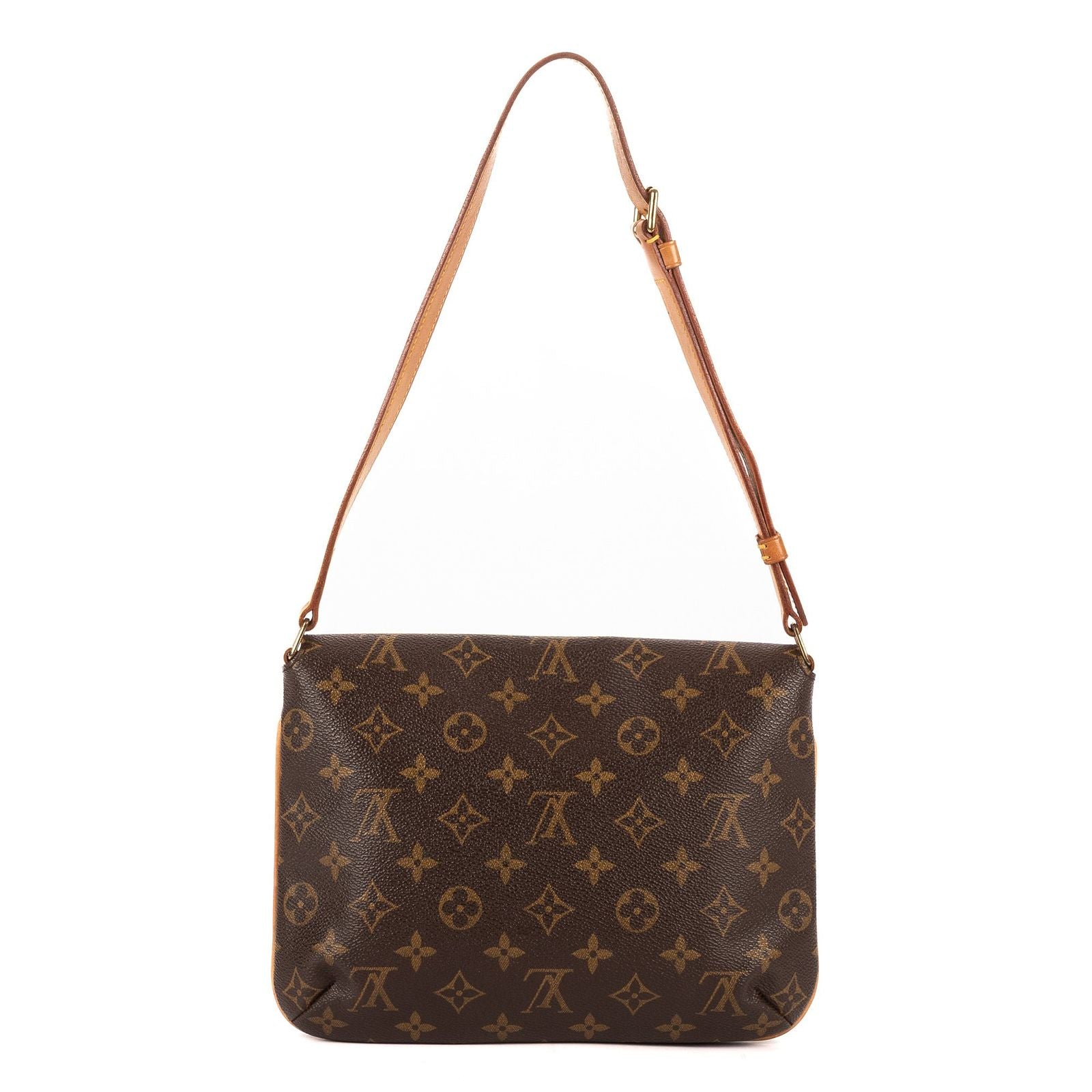 Louis Vuitton Musette Tango Brown Monogram Canvas