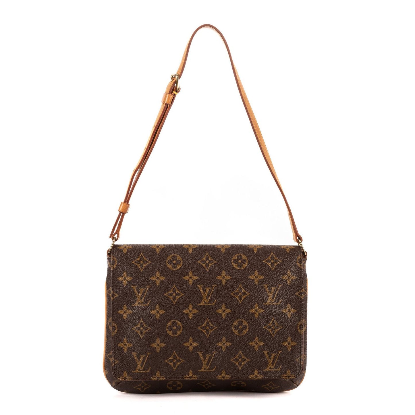 Louis Vuitton Musette Tango Brown Monogram Canvas