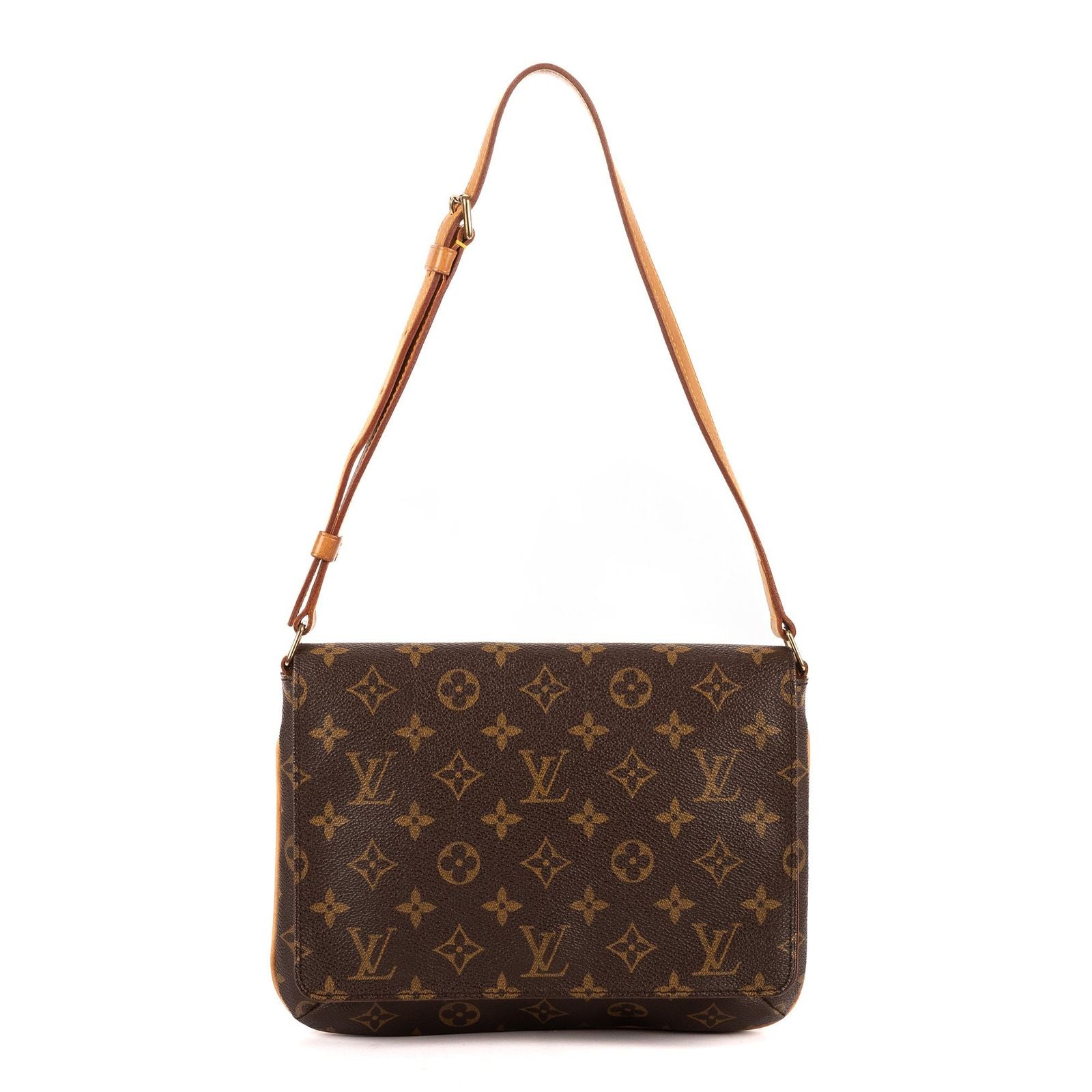Louis Vuitton Musette Tango Brown Monogram Canvas