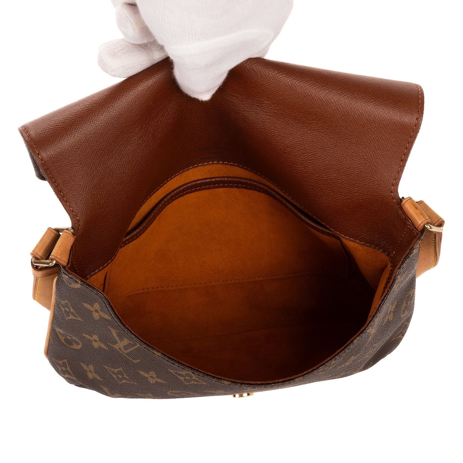 Louis Vuitton Musette Tango Brown Monogram Canvas