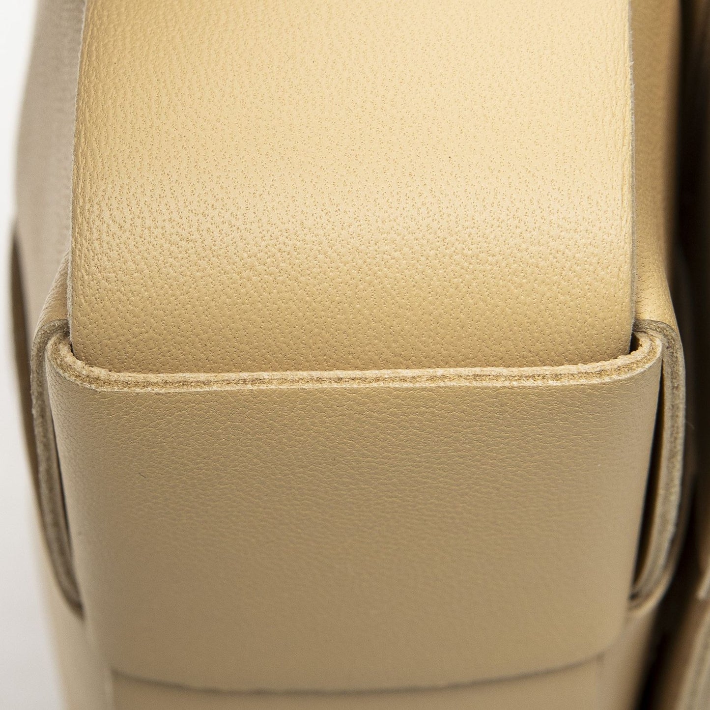 Bottega Veneta Mini Cassette Crossbody Beige Maxi Intrecciato Leather
