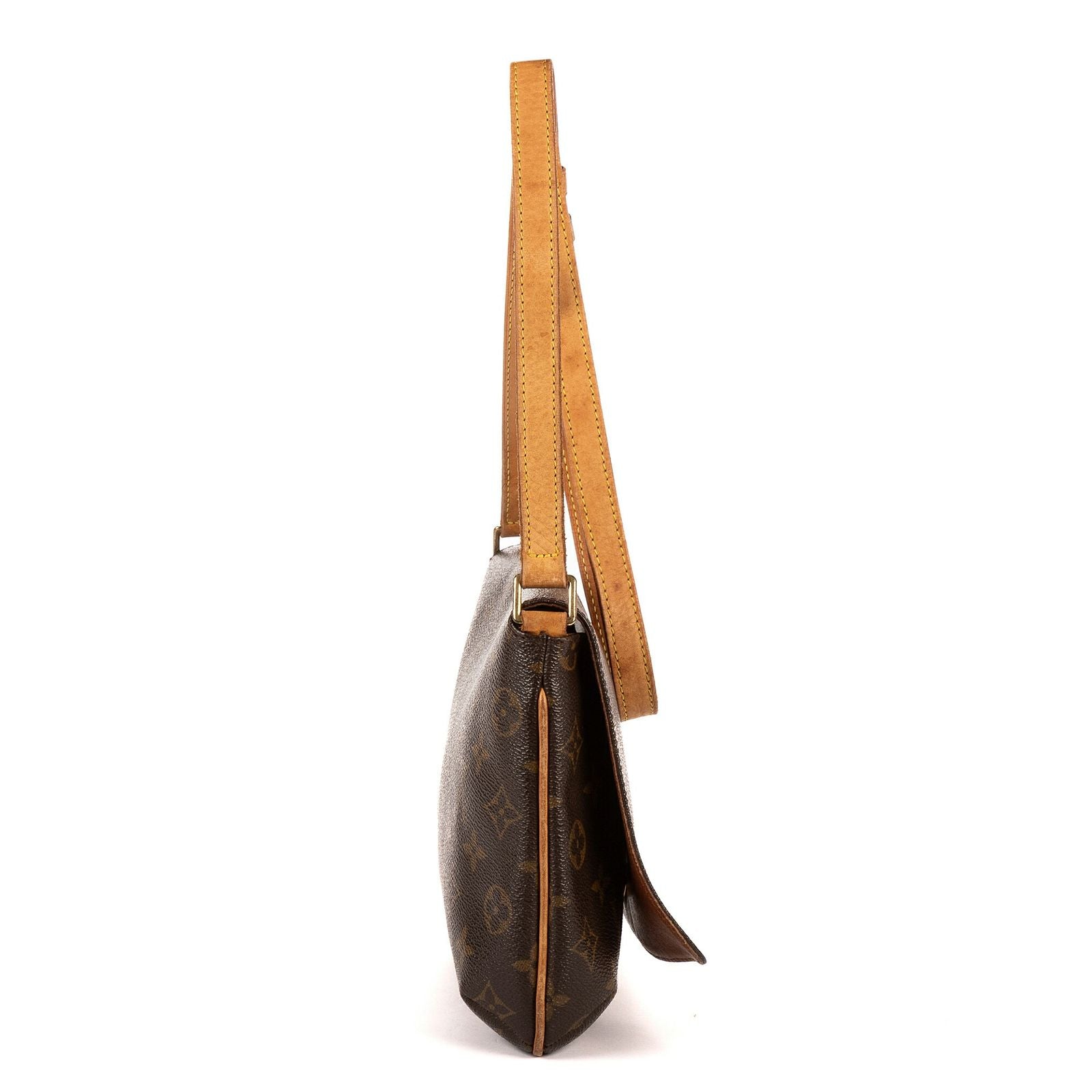 Louis Vuitton Musette Tango Brown Monogram Canvas