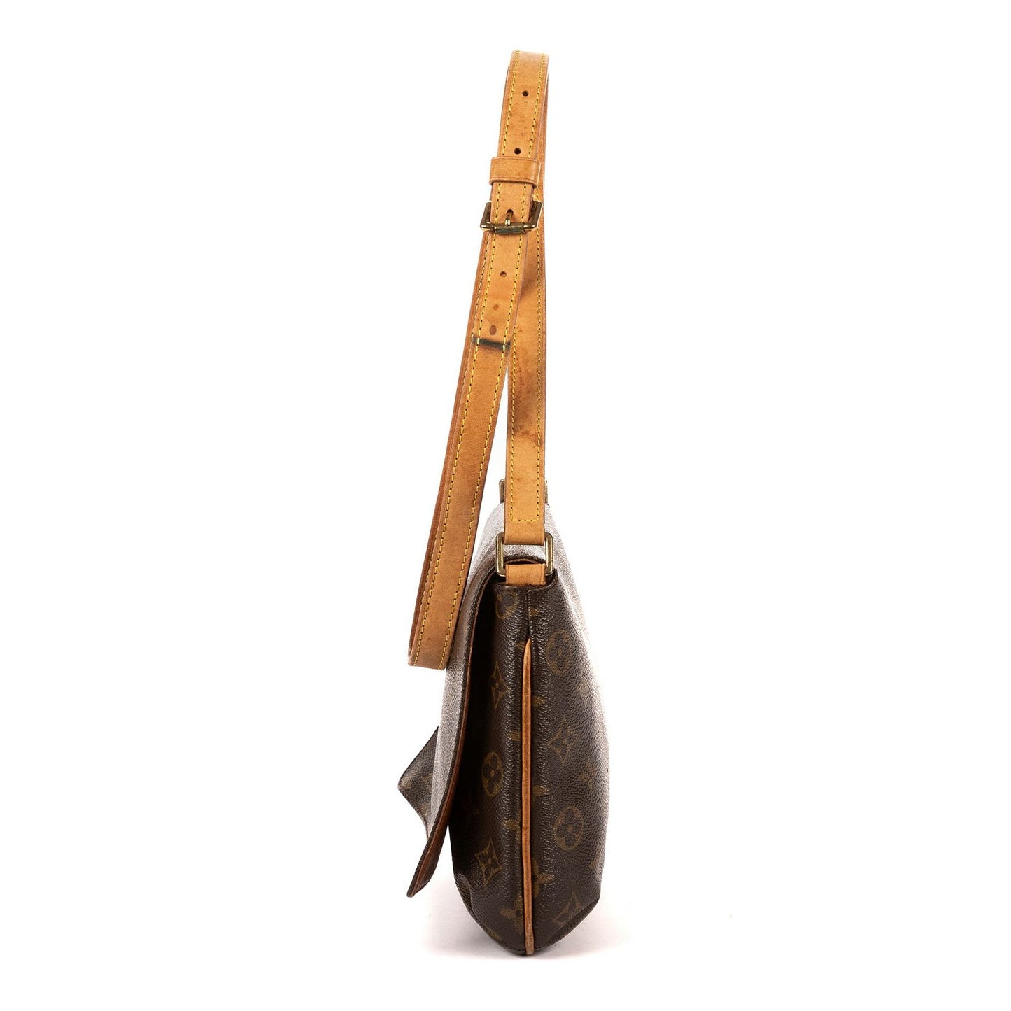 Louis Vuitton Musette Tango Brown Monogram Canvas