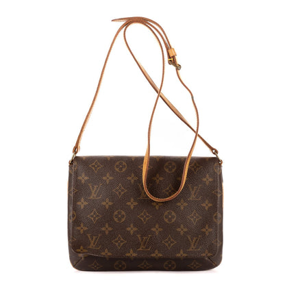 Louis Vuitton Musette Tango Brown Monogram Canvas