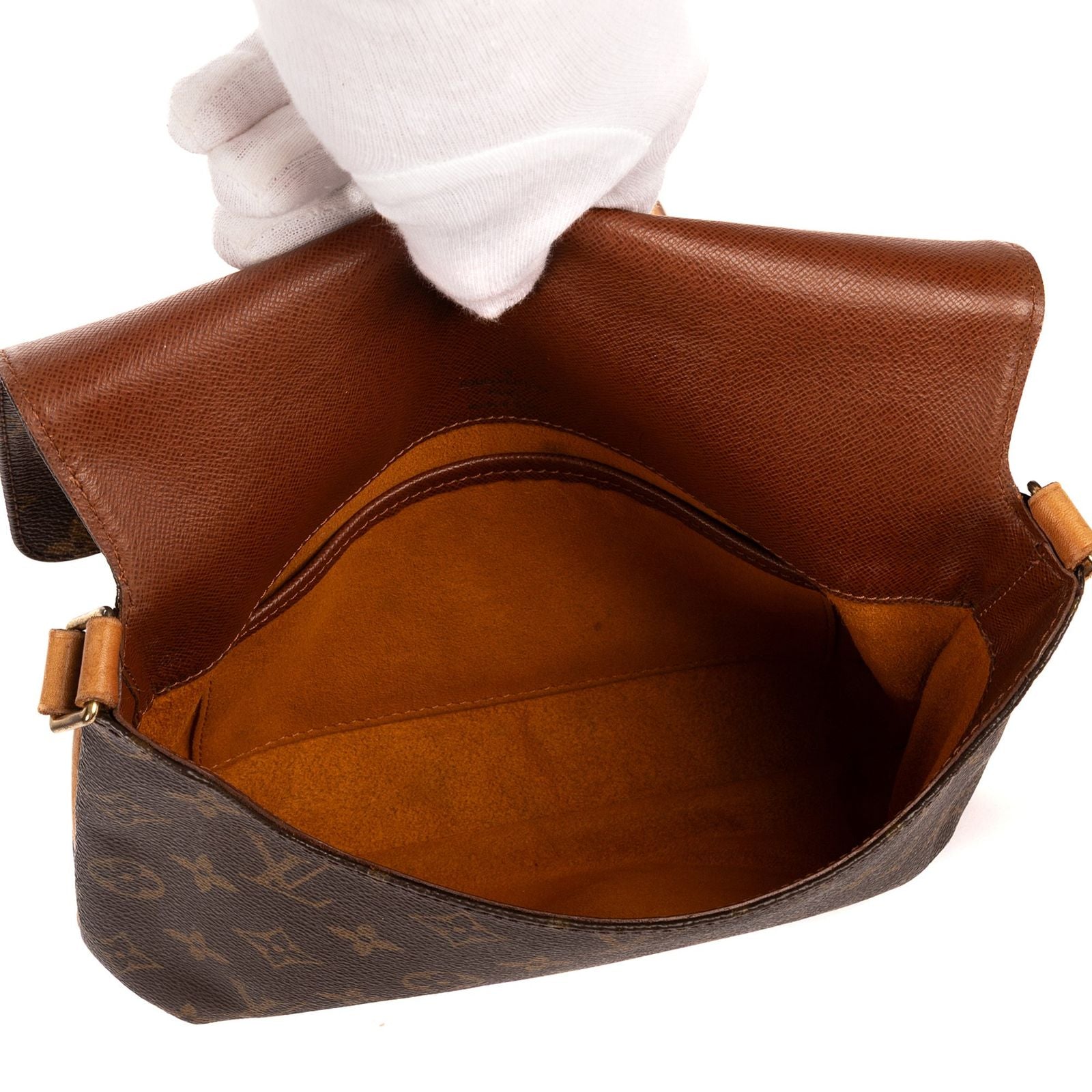 Louis Vuitton Musette Tango Brown Monogram Canvas