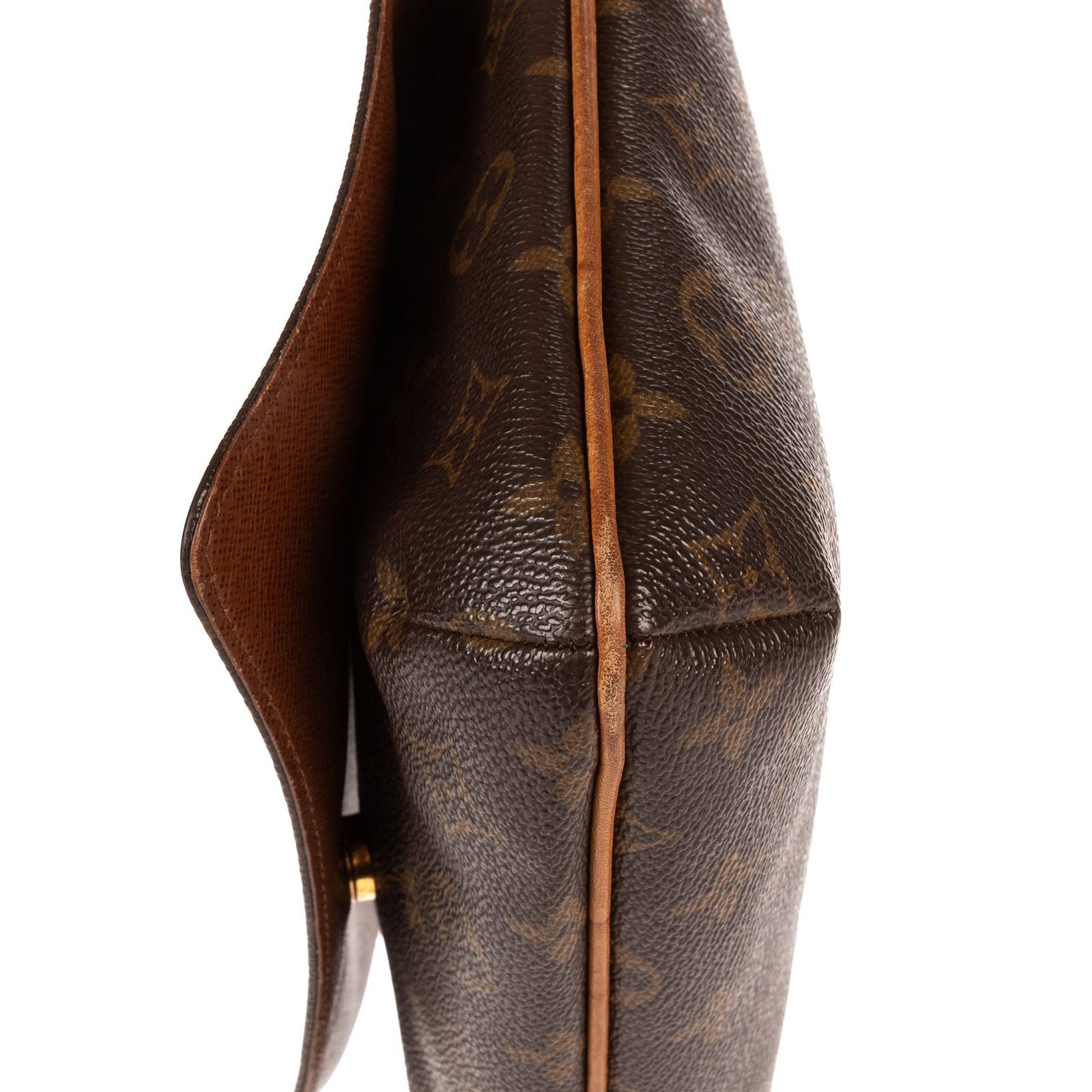 Louis Vuitton Musette Tango Brown Monogram Canvas