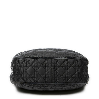 Dior Chain Black Cannage Nylon Canvas